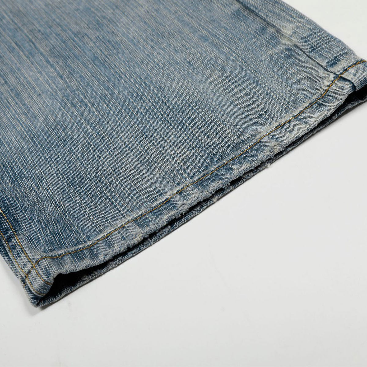 Light Wash High Waist Wide Jeans