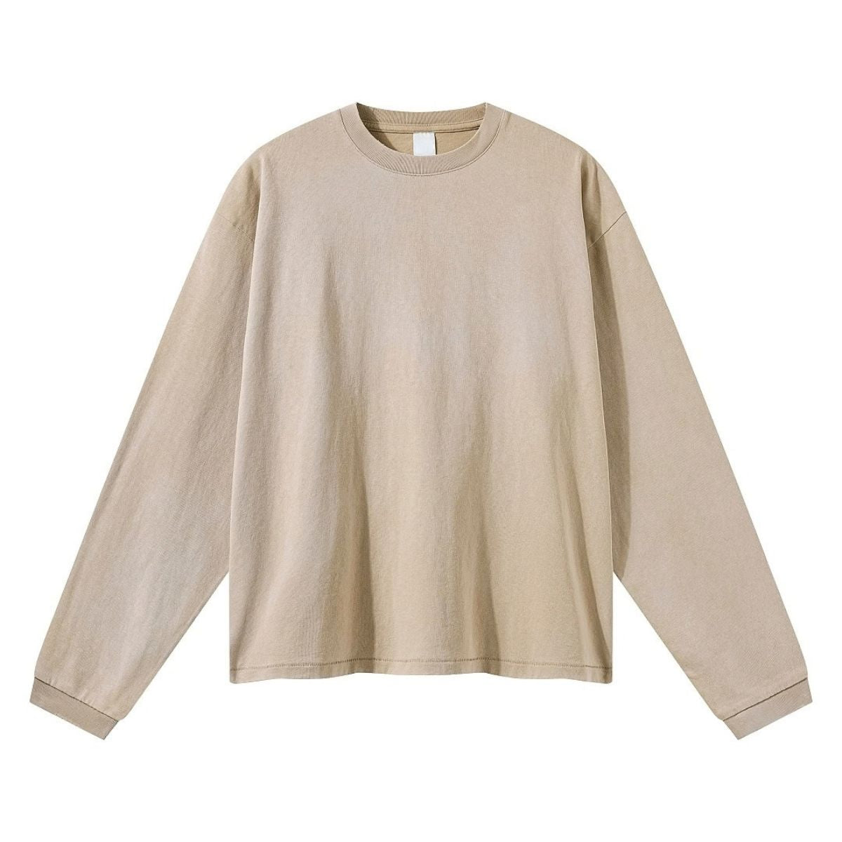 Heavyweight Vintage Brushed Washed Long Sleeve Tee