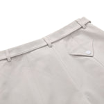 Old Money Draped Barrel Leg Trousers