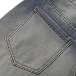Bermudas con lavado vintage y salpicaduras de tinta