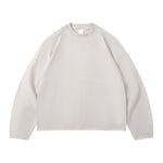 Curved Sleeve Modal French Terry Long Sleeve Tee