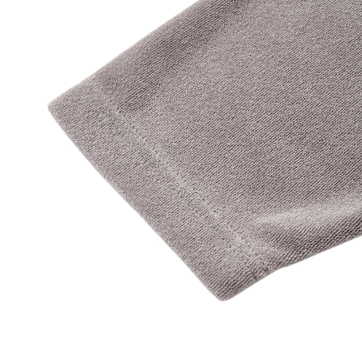 Retro Terry Cloth Polo Collar Sweatshirt