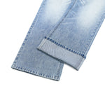 Whiskering Process Vintage Denim