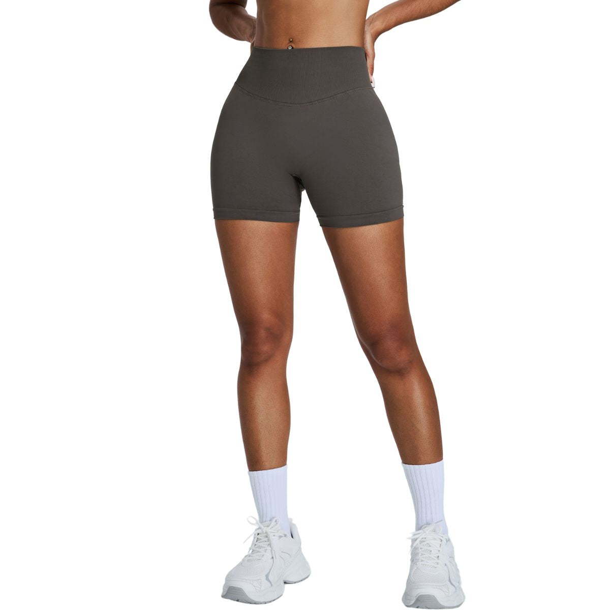 High-Waisted Quick Dry Workout Shorts