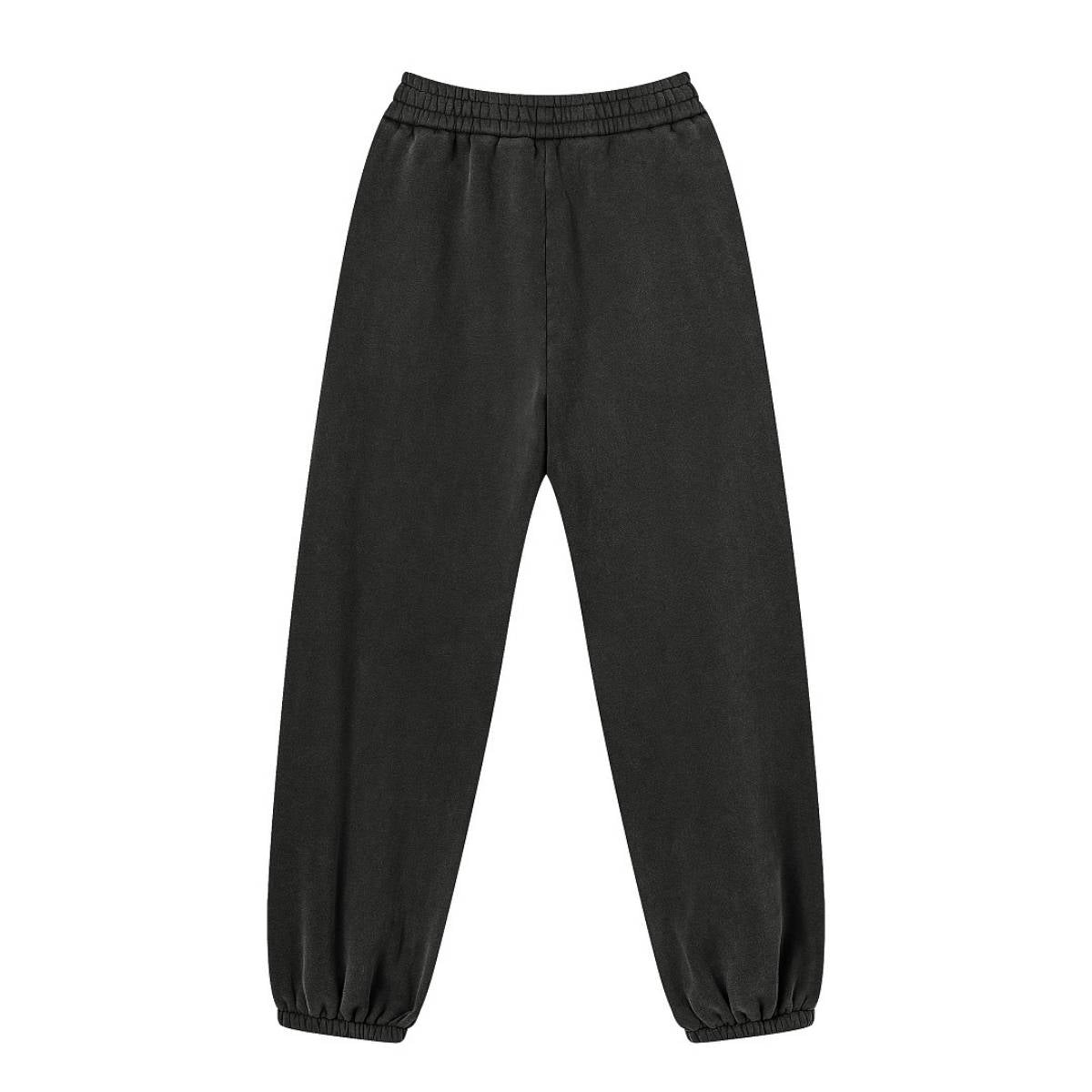 Jogger holgado descolorido y lavado