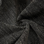 Men's Distressed Washed Denim Wide Leg Pants Punk Paint Splatter