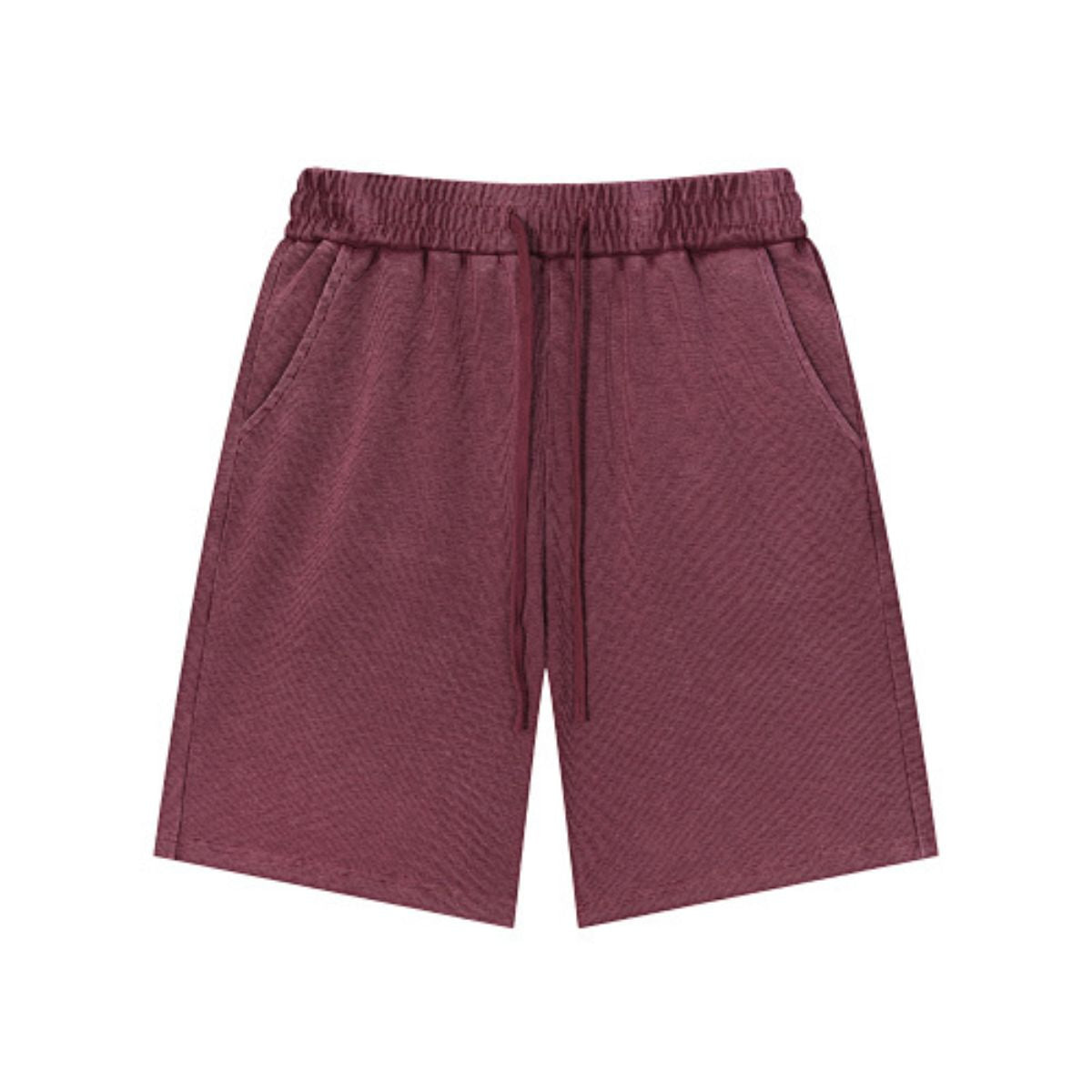 340G Waffle Knit Relaxed Fit Shorts