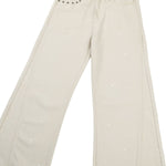 Star Studded Splash Ink Flare Pants