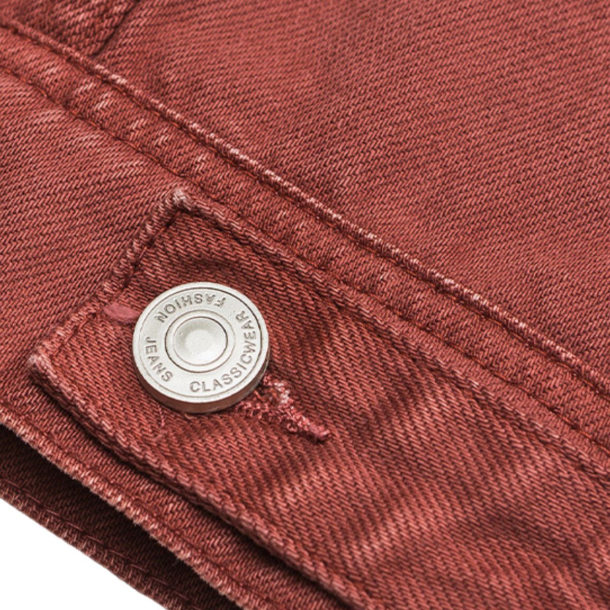 Unisex Washed Trucker Denim Jacket