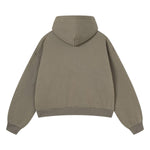Sudadera con capucha de felpa de novio de gran tamaño