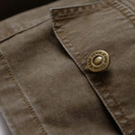 Minivestido vaquero de manga corta con cinturón