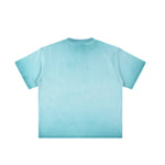 Camiseta desteñida con lavado a la piedra de 7.5 oz
