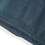 Relaxed V-Neck Denim Cargo Vest