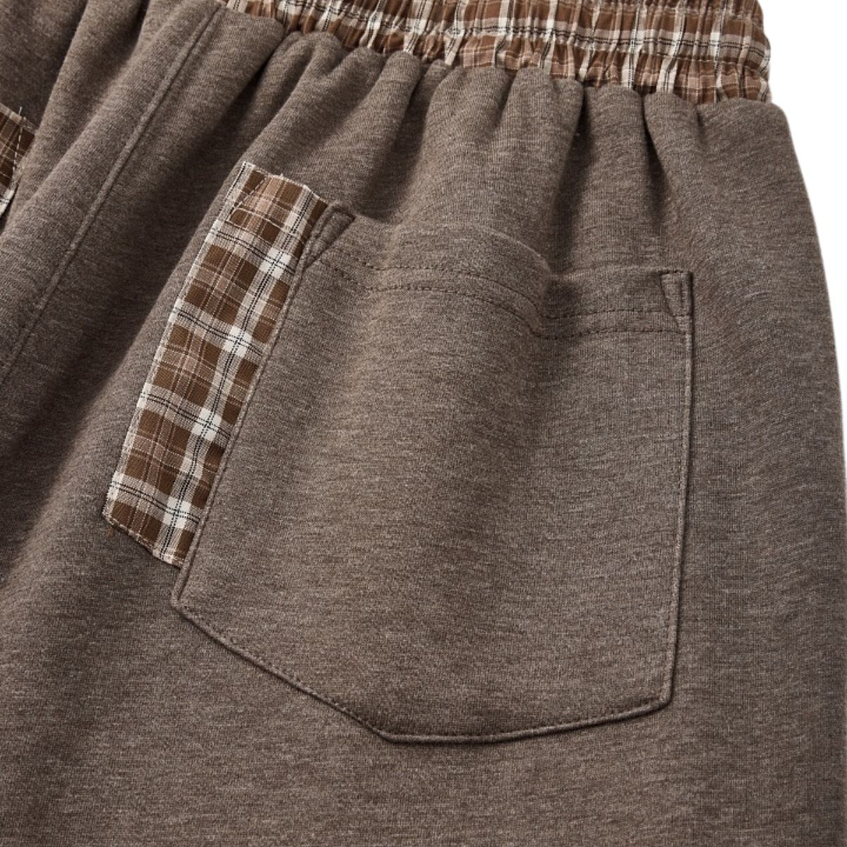 Quiet‑Luxury Old‑Money Heather Contrast Trousers