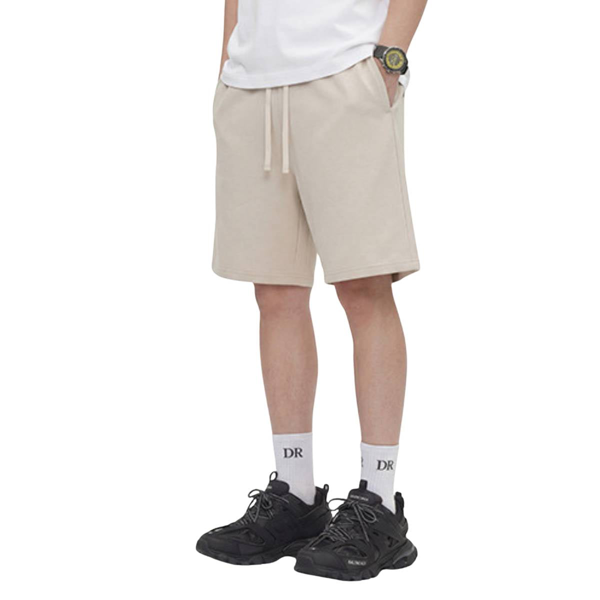 Shorts holgados vintage con lavado intenso