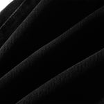 Black Multi Pocket Streetwear Utility Cargo Pants