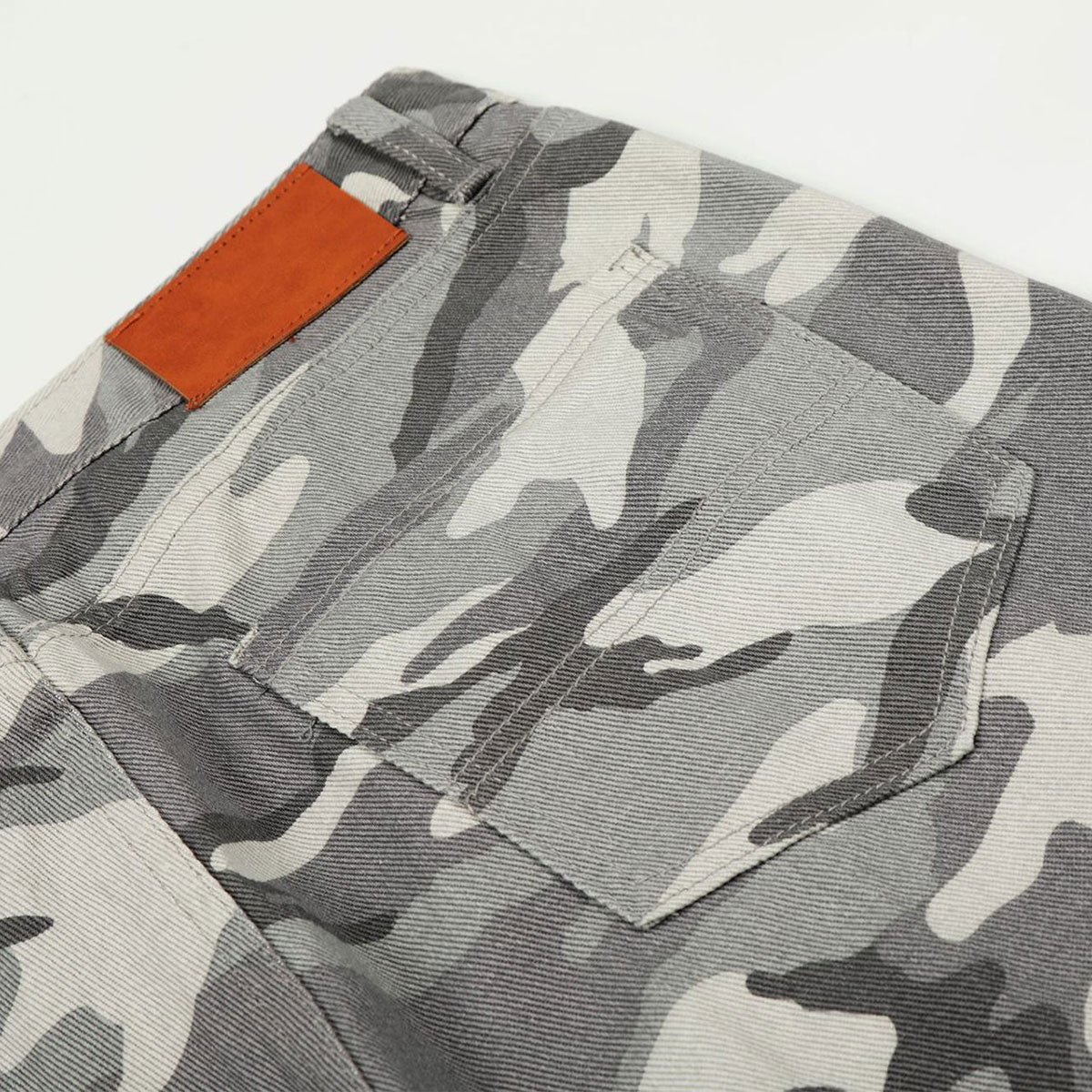 Utility Camouflage Cargo Wide Leg Pants