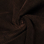 Dark Brown Wide Leg Relaxed Corduroy Pants