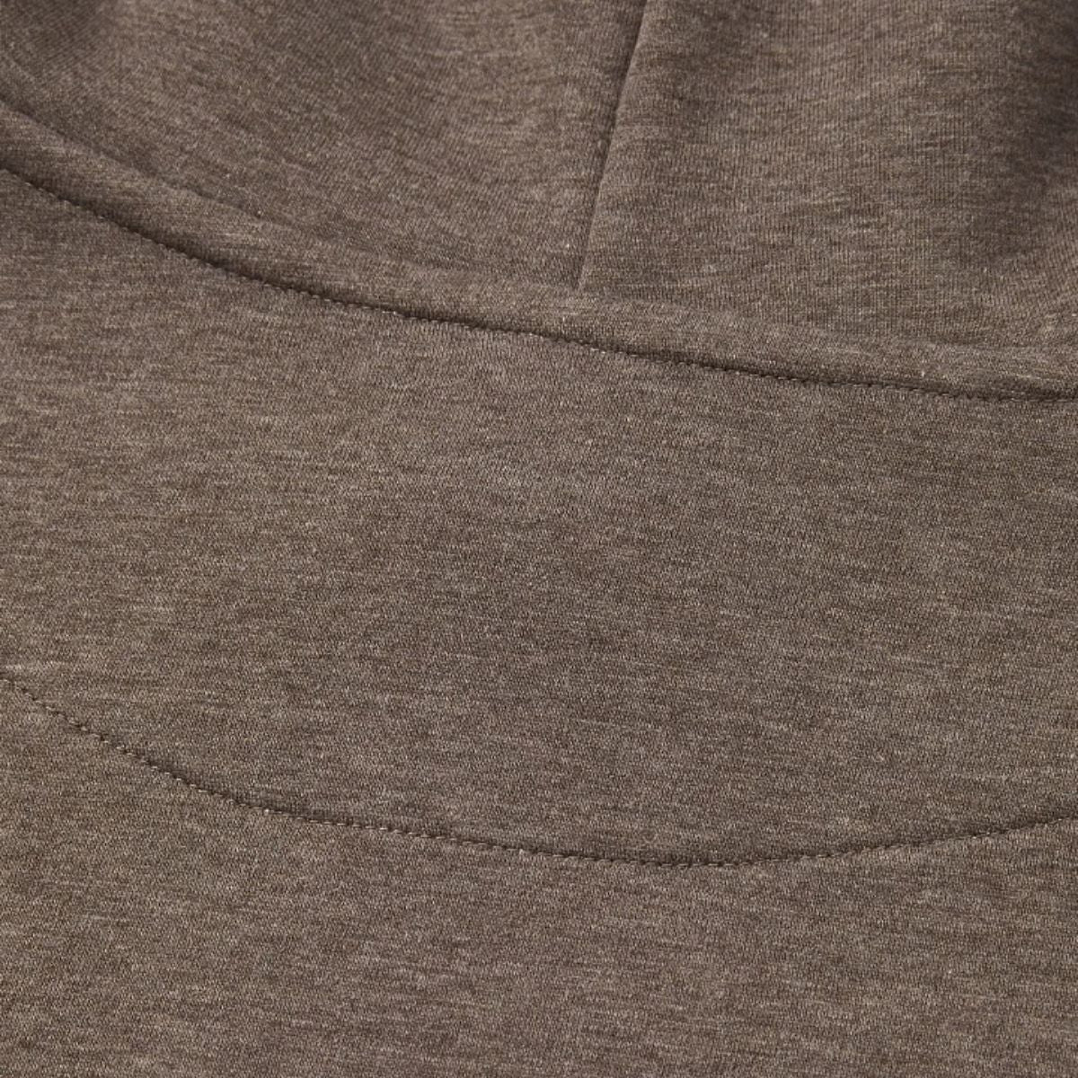 Quiet Luxury Melange Drop Shoulder Oversized Hoodie