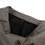 Old Money Pleated Button Detail Wide Leg Trousers
