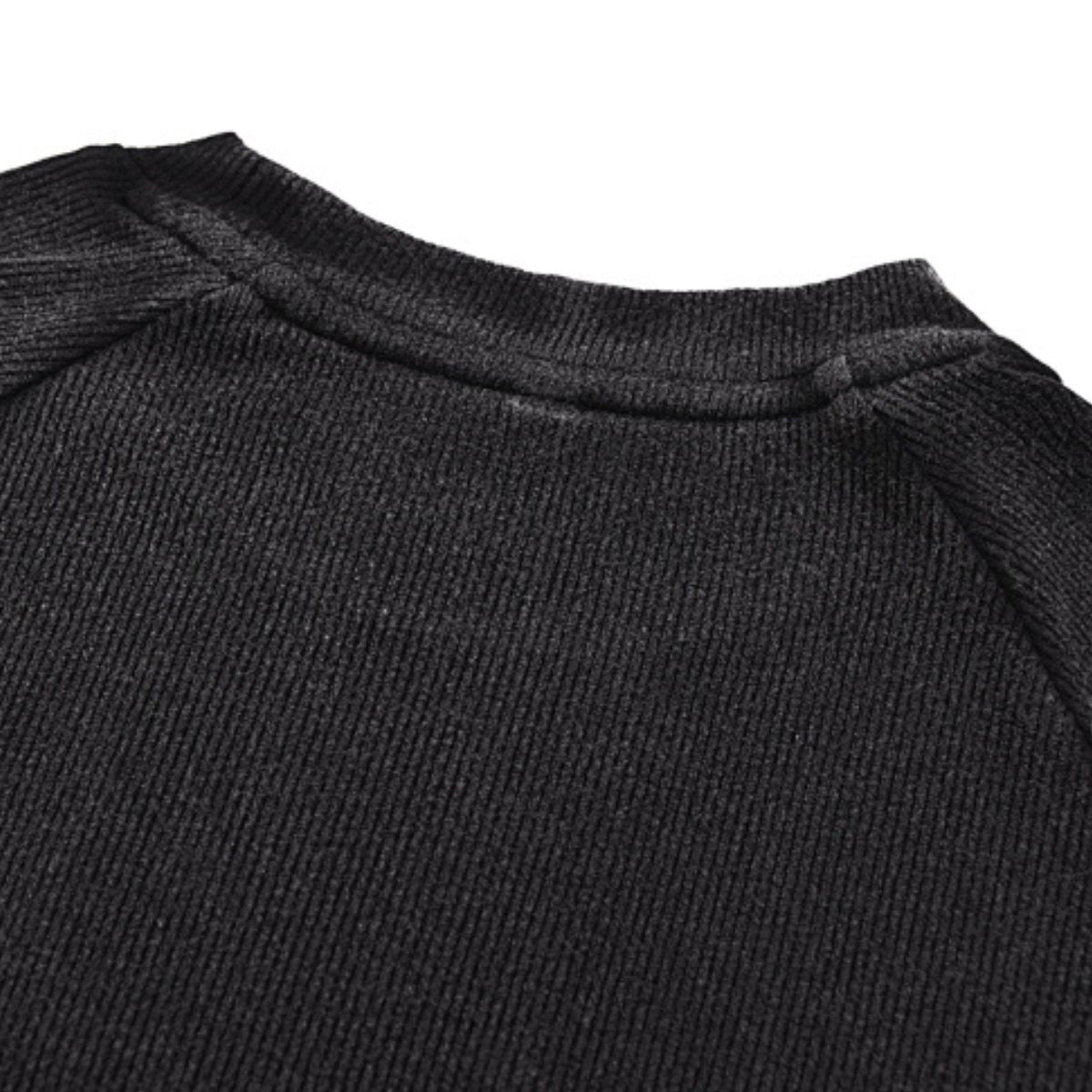 260G Snow Wash Oversized Raglan Sleeve T-Shirt