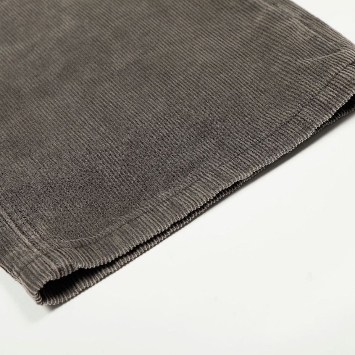 Faded Grey Vintage Wash Wide-Leg Jeans