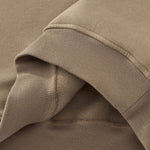 Heavyweight Fleece‑Lined Boxy Mock Neck Old‑Money Sweatshirt