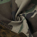 Streetwear Camouflage Patchwork Cargo Pants