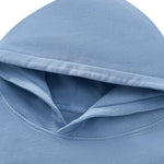 Sudadera con capucha pesada de color sólido