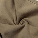 Adjustable Cuffs High Waist Wide Leg Beige Cargos