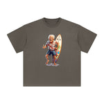 Grandpa Surfing Graphic Tee-INNBLAC Fashion Apparel
