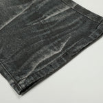 Hand-Rubbed Whisker Premium High Street Loose Straight Jeans