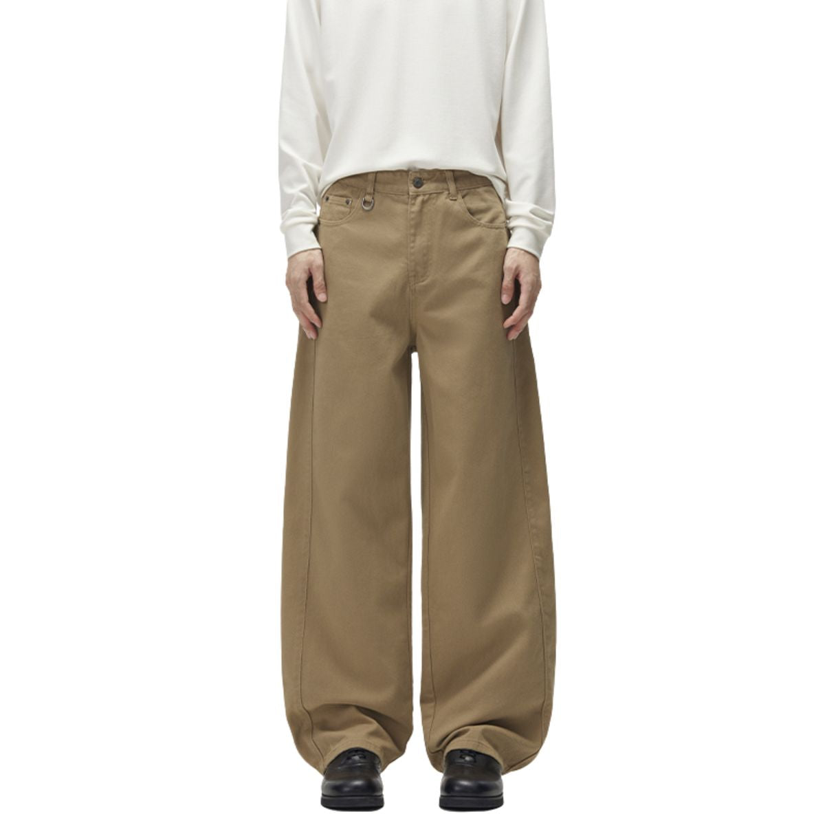 Curved Splice Sabre Cut Trousers