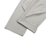 Deconstructed Curved Wide‑Leg Cargo Pants