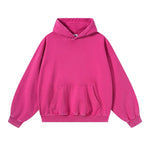 Sudadera con capucha de felpa de novio de gran tamaño