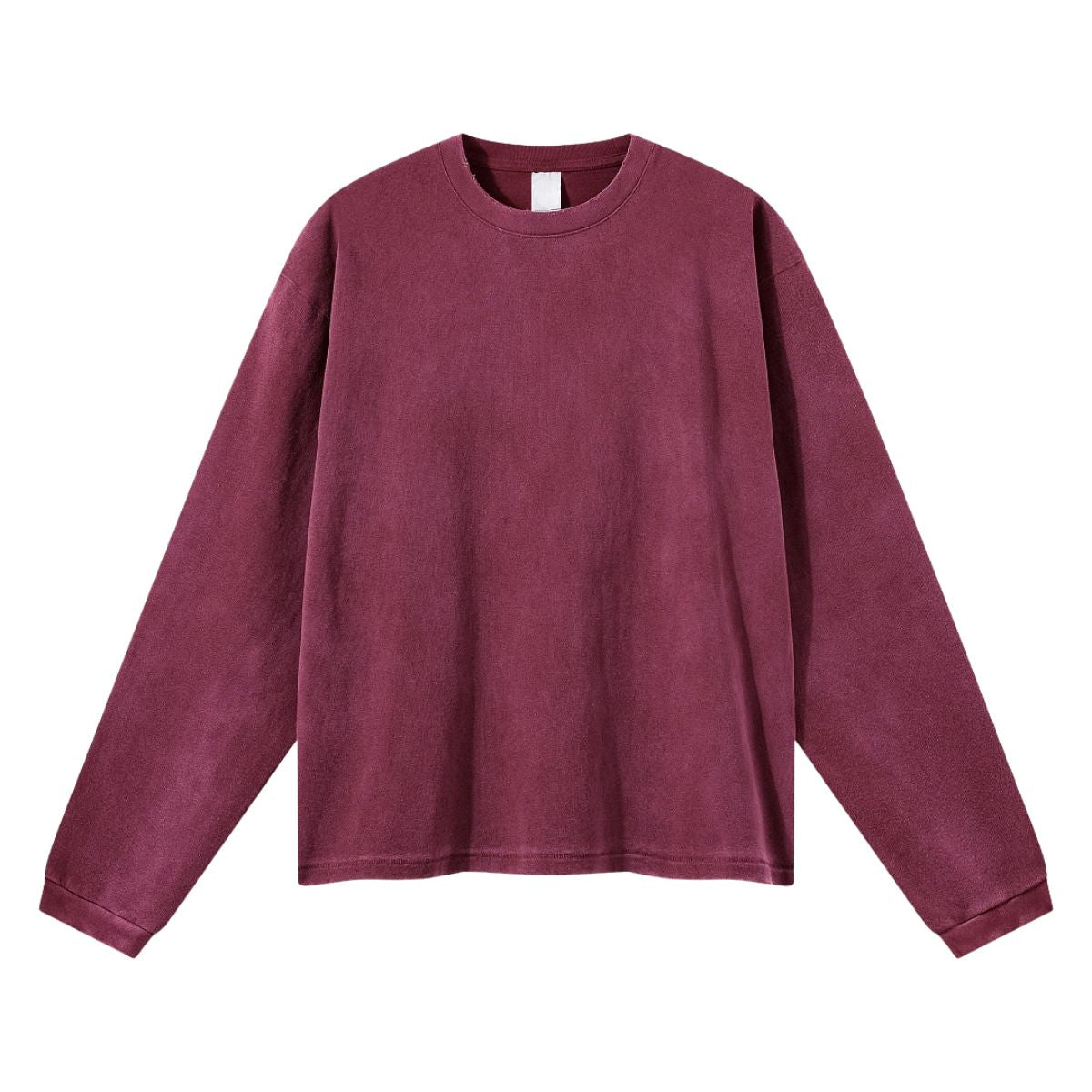 Heavyweight Vintage Brushed Washed Long Sleeve Tee