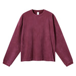 Heavyweight Vintage Brushed Washed Long Sleeve Tee
