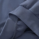 Boxy Streetwear Straight‑Sleeve French Terry Hoodie