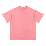 Washed Faded Baggy Cotton Tee 7.5oz