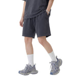 Shorts holgados vintage con lavado intenso