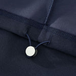 Boxy Streetwear Straight‑Sleeve French Terry Hoodie