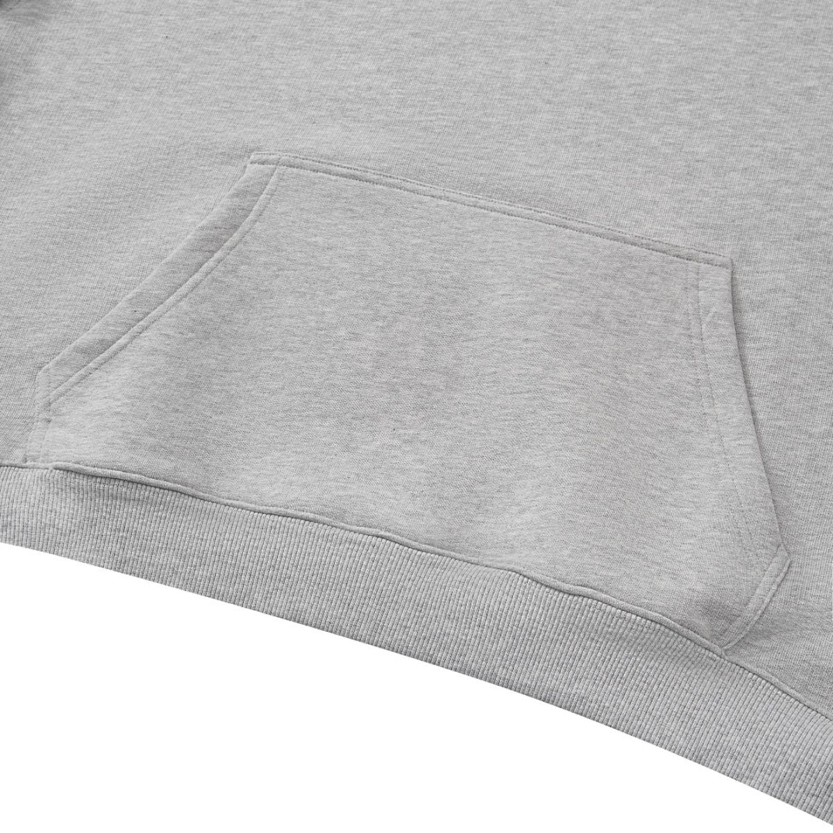Cotton Structured French Terry Boxy Hoodie