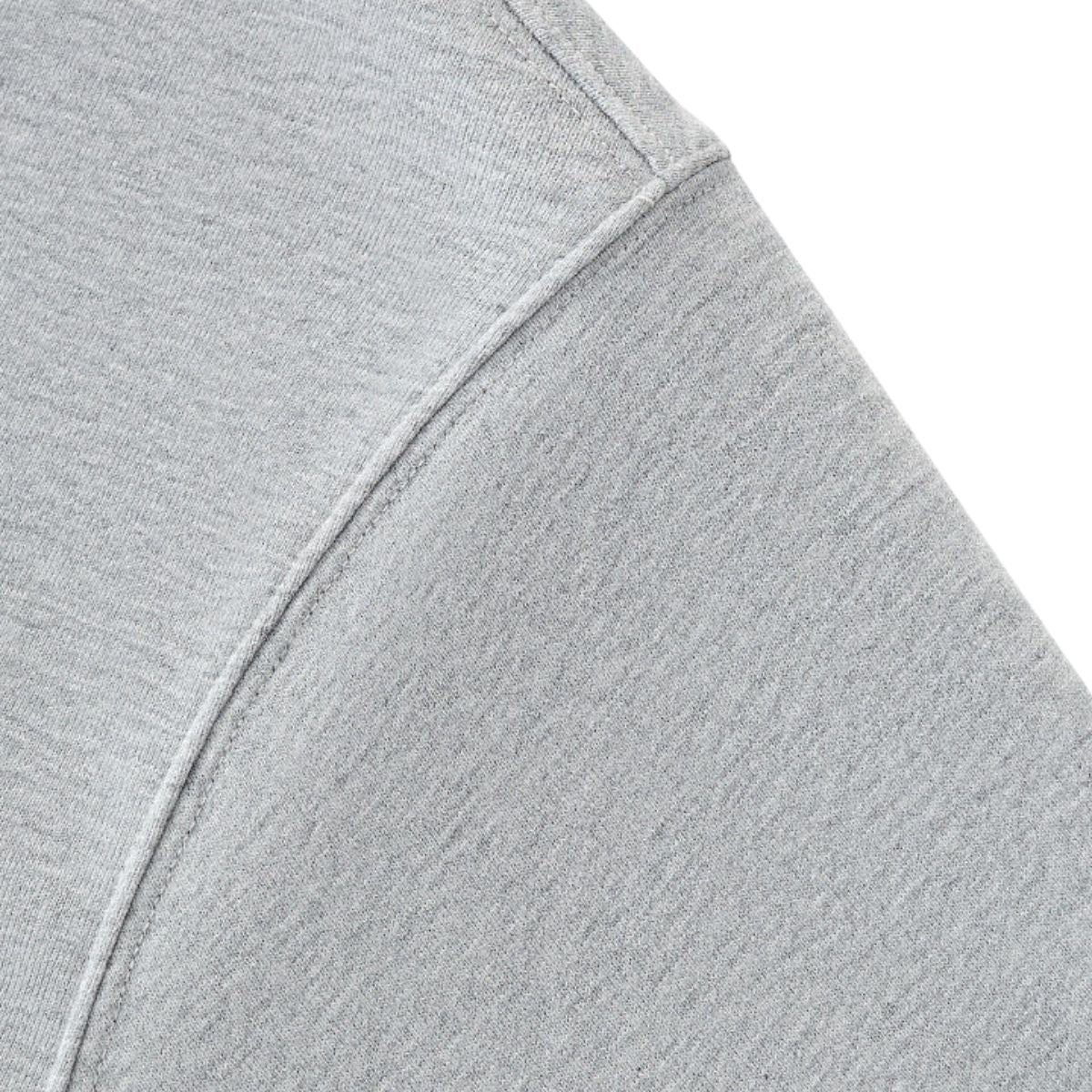 Boxy Short‑Wide V‑Neck Sweatshirt With Gathered Lantern Puff Sleeves