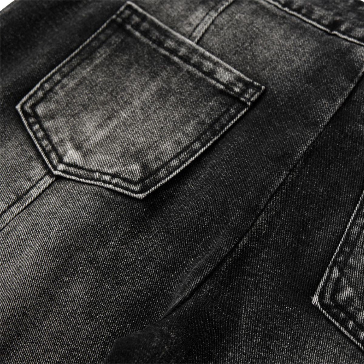 Smoke Rise Y2K Raw Edge Bootcut Jeans
