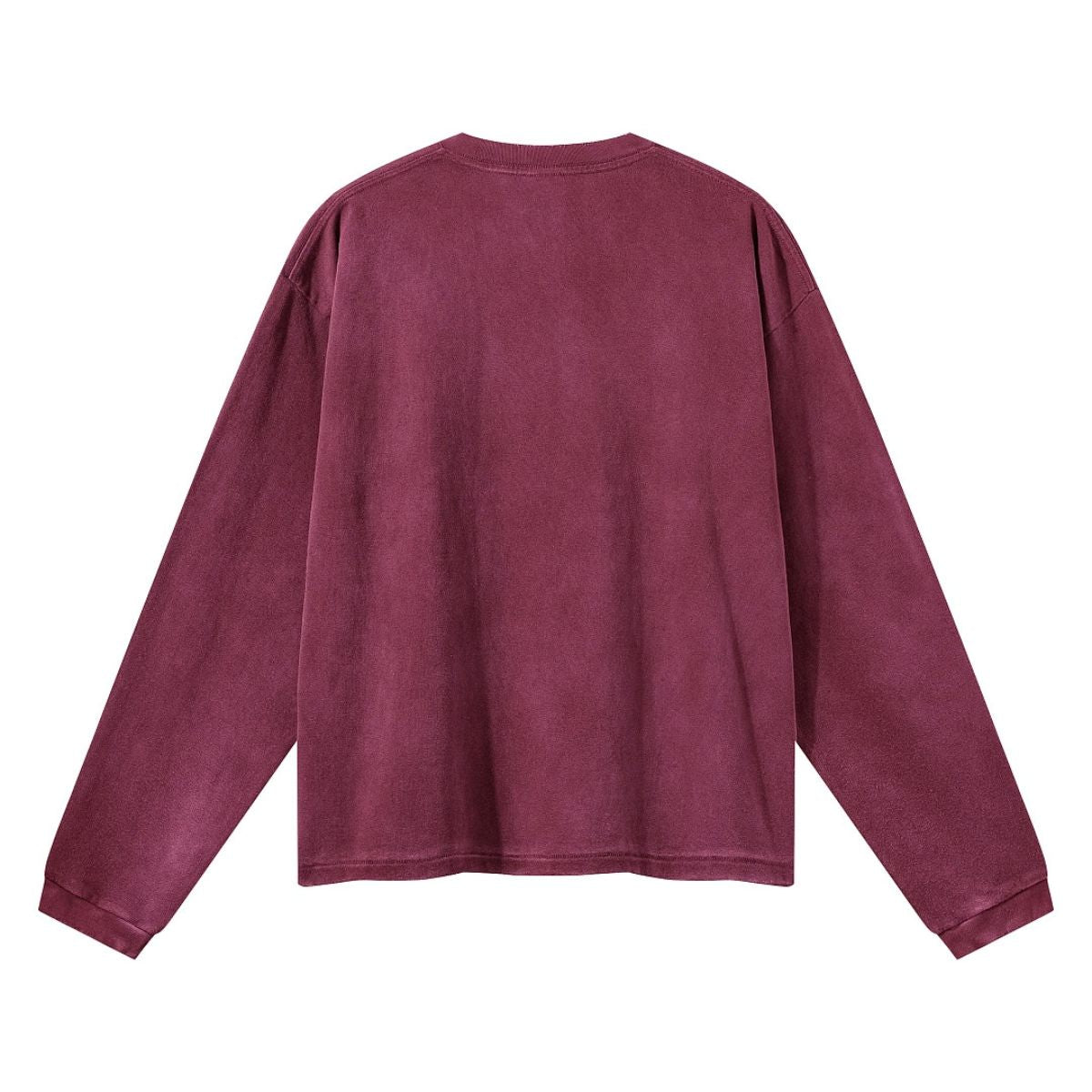 Heavyweight Vintage Brushed Washed Long Sleeve Tee