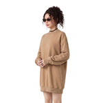Heavyweight Cotton Washed Vintage Mid‑Length Sweatshirt