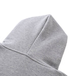 Sudadera con capucha y cremallera lavada de doble cursor