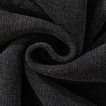 Boxy‑Fit Small V‑Neck Polo Cotton Sweatshirt