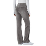 Vintage Washed High Waist Straight Leg Jeans