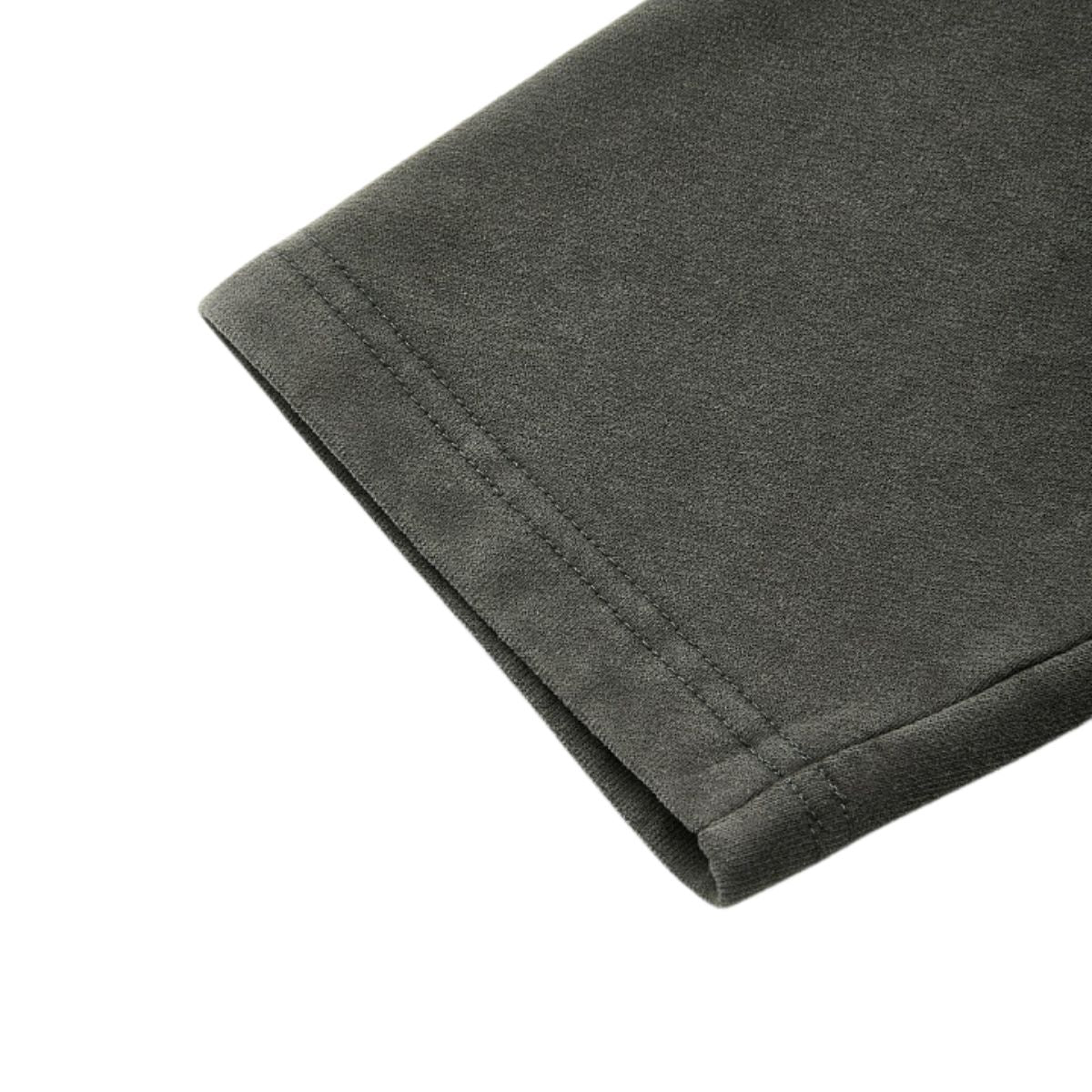 Seagull‑Collar Polo Vintage Washed Half‑Placket Sweatshirt